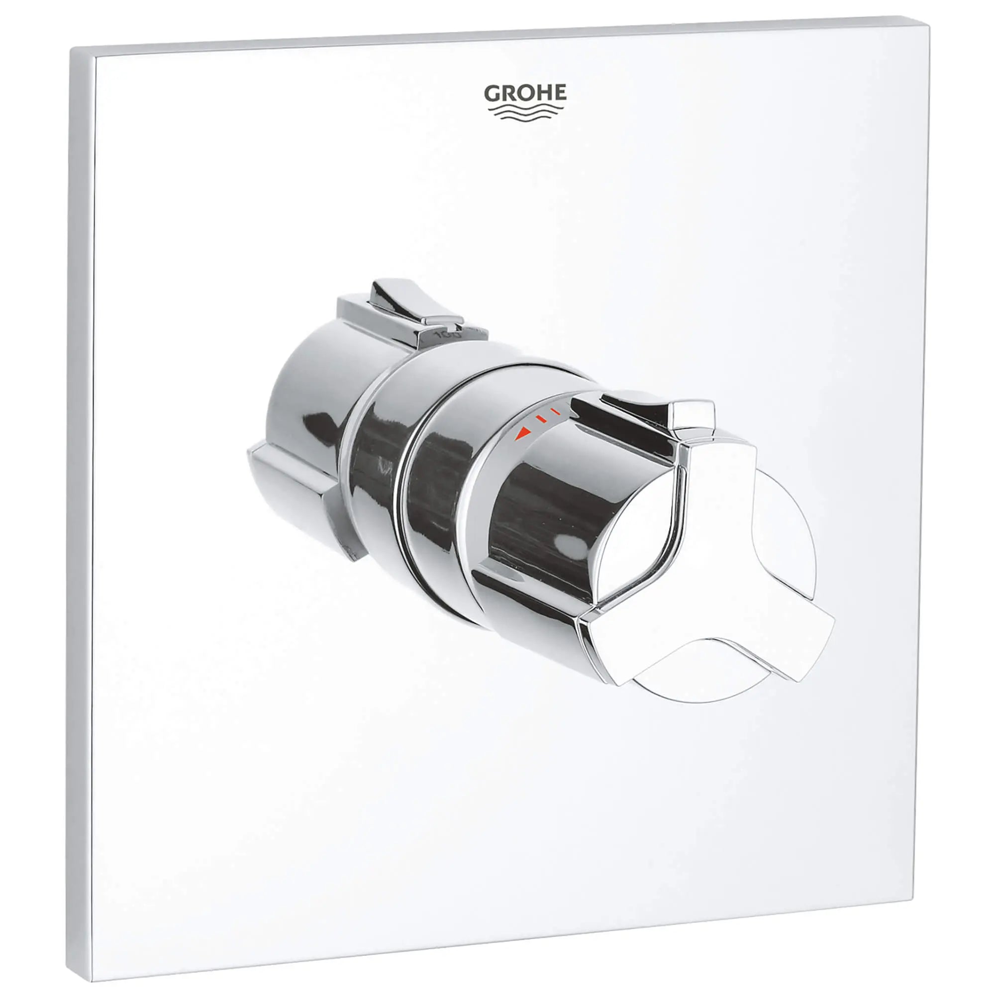 GROHE Allure Garniture de valve thermostatique // CHROME STARLIGHT GROHE // 12609_19305000-allure-thermostat-trim-starlight-chrome_0_CDNwebp.webp