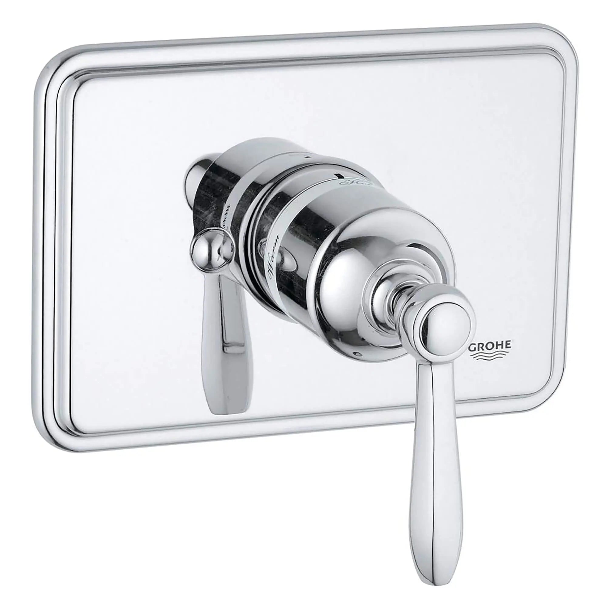 Garniture pour robinet à pression équilibrée // CHROME STARLIGHT GROHE // 12621_19321000-Somerset-Pressure_Balance_Valve_Trim_0_CDNwebp.webp
