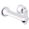 [19343LS0] Single-Hole Two-Handle Bathroom Faucet - Moon White
