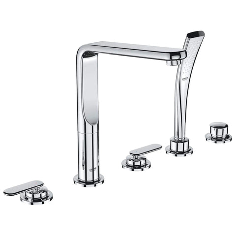 Robinet de baignoire à cinq trous avec douchette - Chrome StarLight GROHE