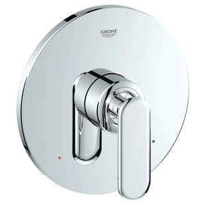 [19368000] Single-Handle Pressure Balance Valve Trim Kit with Lever Handle - GROHE StarLight Chrome