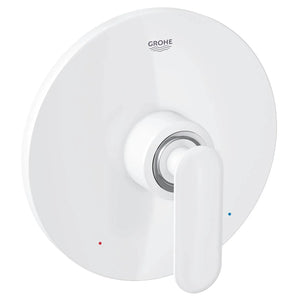 [19368LS0] Single-Handle Pressure Balance Valve Trim Kit with Lever Handle - GROHE StarLight Chrome