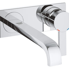 [19387000] Single-Handle 2-Hole Wall Mount Vessel Medium Bathroom Faucet - 1.5 GPM - GROHE StarLight Chrome
