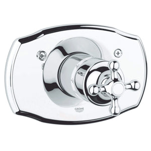 [19612000] Central Thermostatic Valve Trim - GROHE StarLight Chrome