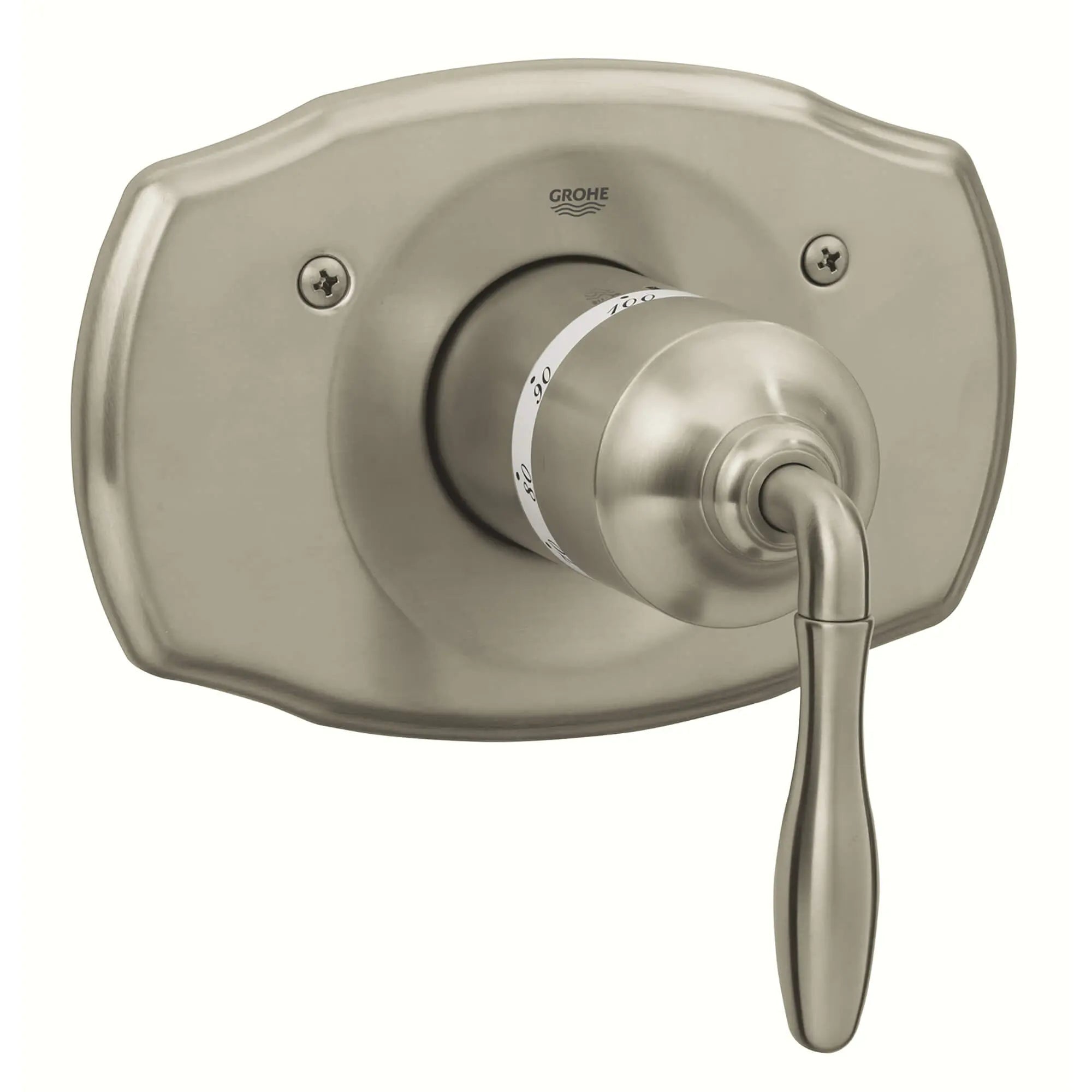 Seabury Garniture de valve thermostatique // NICKEL BROSSÉ INFINITYFINISH // 12737_19614en0-seabury-thermostat-trim-brushed-nickel-infinityfinish_0_CDNwebp.webp