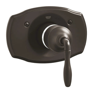 [19614ZB0] Central Thermostatic Valve Trim - GROHE StarLight Chrome