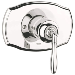 [19708BE0] Pressure Balance Valve Trim with Lever Handle - GROHE StarLight Chrome