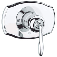 [19708000] Pressure Balance Valve Trim with Lever Handle - GROHE StarLight Chrome