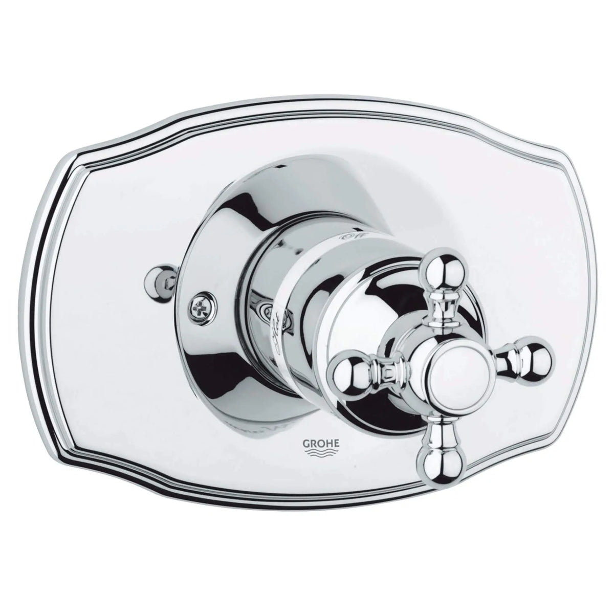 Geneva Garniture d?obturateur r?gulateur de pression // CHROME STARLIGHT GROHE // 12837_19725000-Geneva-Pressure_Balance_Valve_Trim_0_CDNwebp.webp