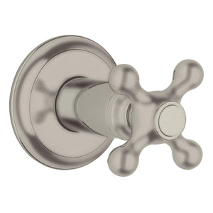 [19827EN0] Volume Control Valve Trim with Cross Handle - GROHE StarLight Chrome