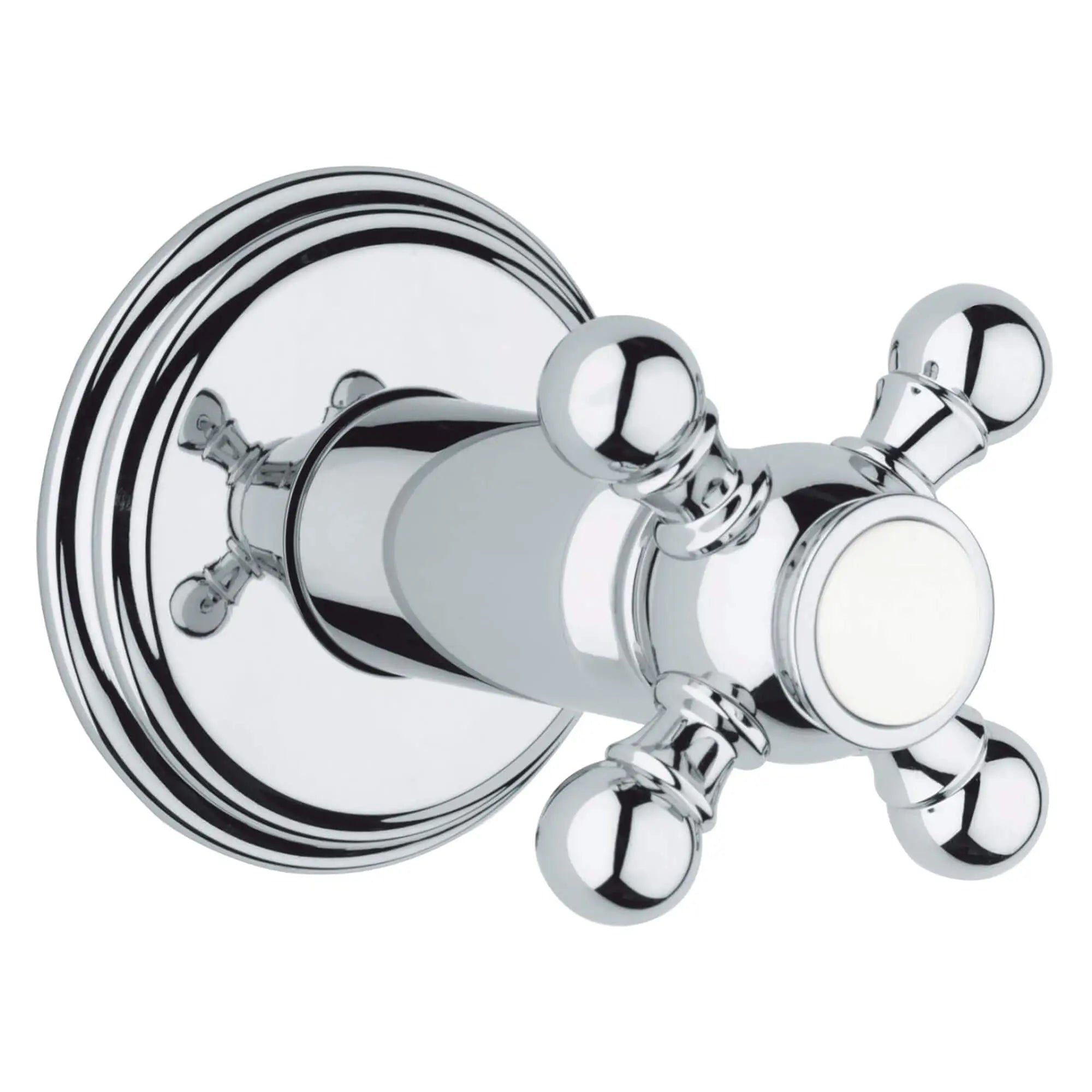 Geneva Garniture de soupape de commande de débit // CHROME STARLIGHT GROHE // 12873_19829000-Geneva-Volume_Control_Trim_0_CDNwebp.webp
