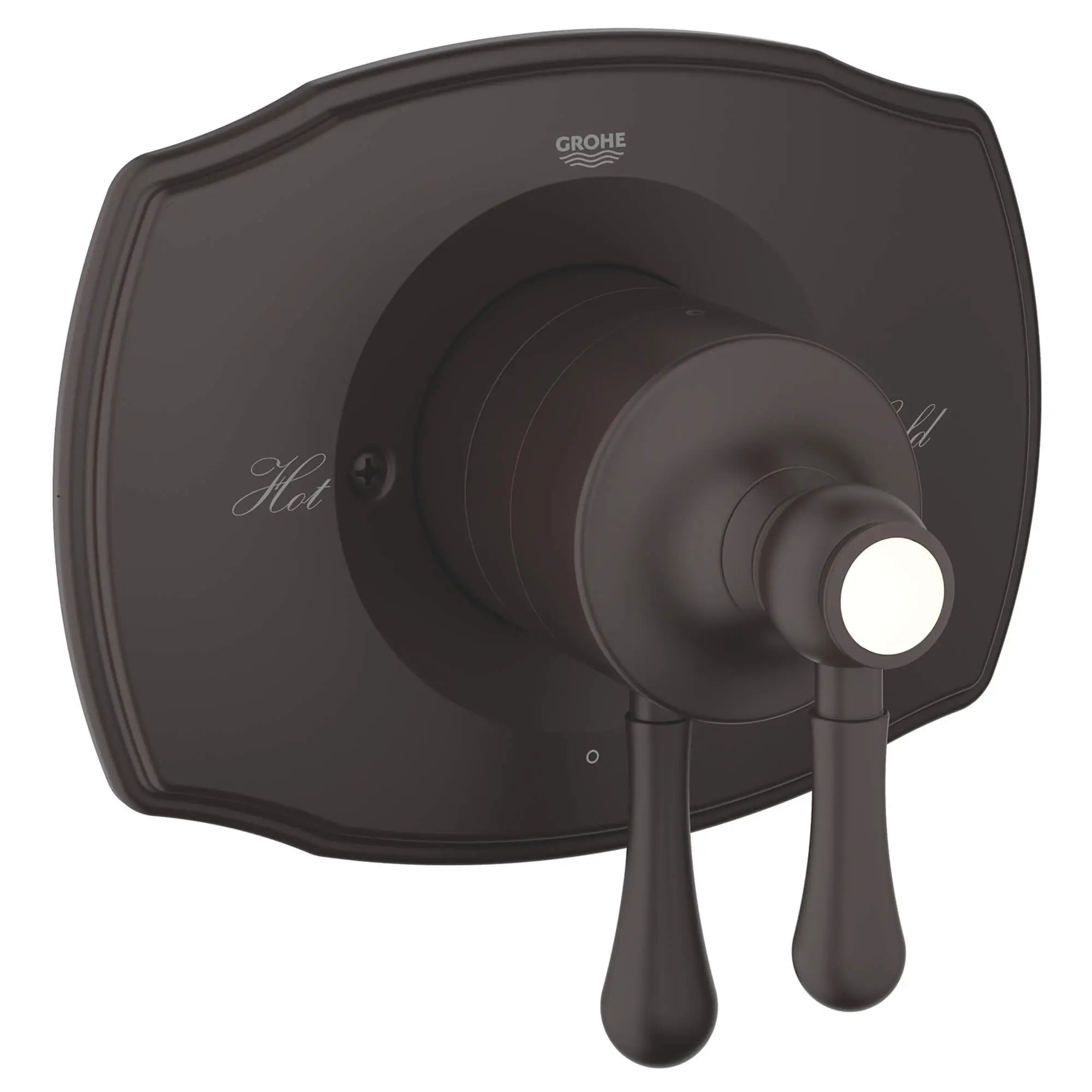 GrohFlex Authentic Garniture d’obturateur régulateur de pression à fonction double avec module de contrôle // BRONZE HUILÉ // 12899_19844zb0-grohtherm-2000-authentic-dual-function-pressure-balance-trim-with-control-module-oil-rubbed-bronze_0_CDNwebp.webp