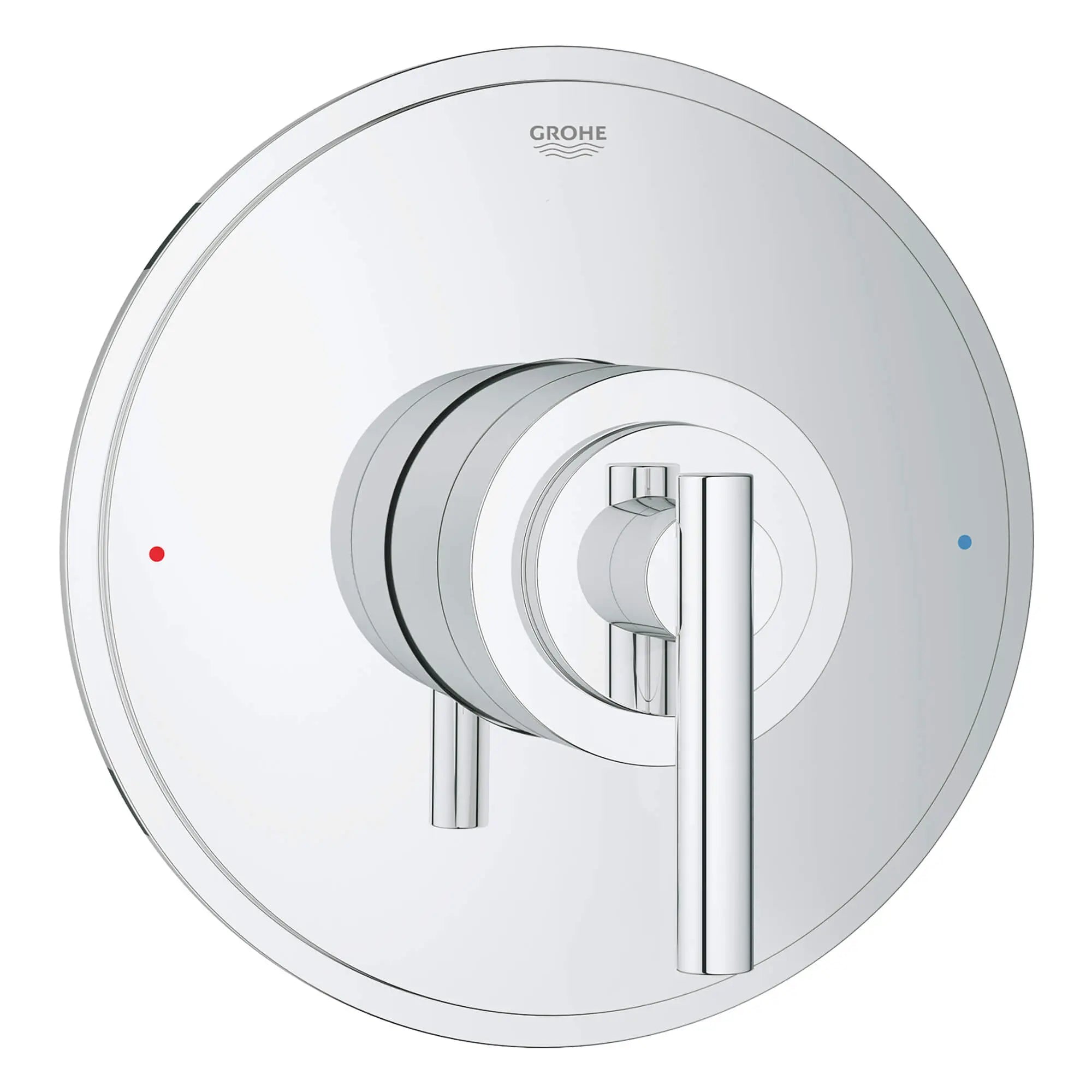 GrohFlex Timeless Garniture d’obturateur régulateur de pression à fonction simple avec module de contrôle // CHROME STARLIGHT GROHE // 12916_19866000-atrio-single-function-valve-trim-kit-with-control-module-starlight-chrome_0_CDNwebp.webp