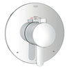 [19878000] Dual Function Thermostatic Valve Trim - GROHE StarLight Chrome