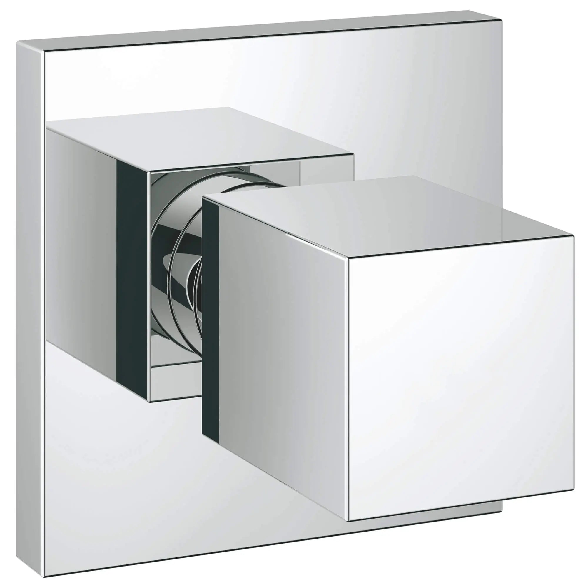 Eurocube Garniture de soupape de commande de débit // CHROME STARLIGHT GROHE // 12963_19910000-eurocube-volume-control-trim-starlight-chrome_0_CDNwebp.webp