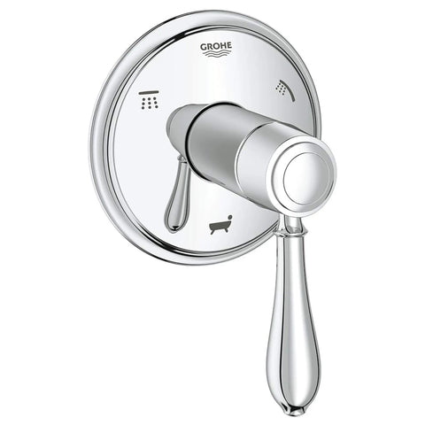 Fairborn Garniture d’inverseur à 3 voies - Chrome StarLight GROHE