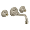 [20135ENA] 2-Handle Wall Mount Faucet 1.5 GPM - GROHE StarLight Chrome