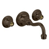 [20135ZBA] 2-Handle Wall Mount Faucet 1.5 GPM - GROHE StarLight Chrome