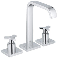 [20148000] 8 in. Widespread 2-Handle Bathroom Faucet with Tri-spoke Handles - 1.5 GPM - GROHE StarLight Chrome