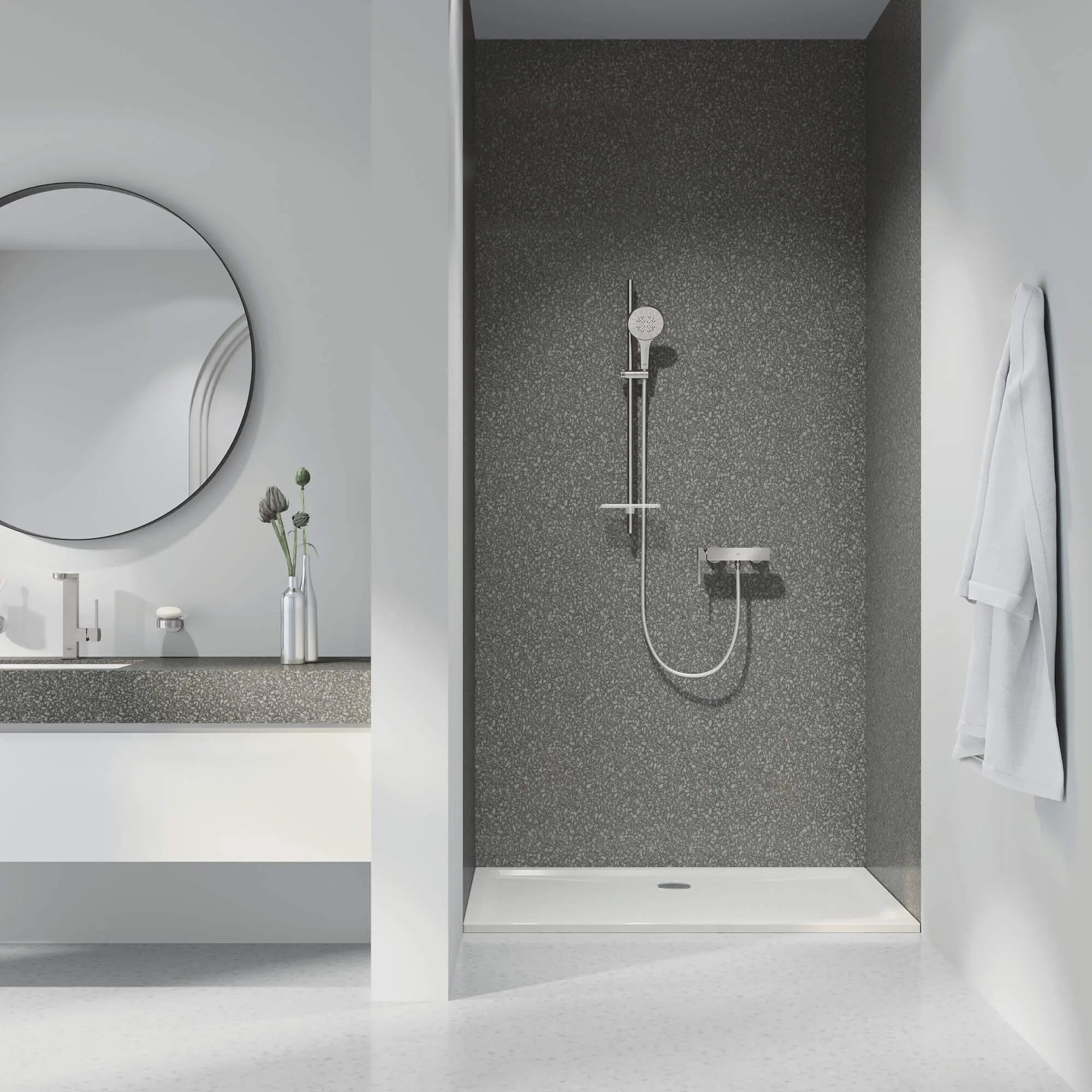 SilverFlex Boyau de douche en plastique // CHROME STARLIGHT GROHE // 1311_28388000-shower-hose-twistfree-1750-enviro-5_0_CDNwebp.webp