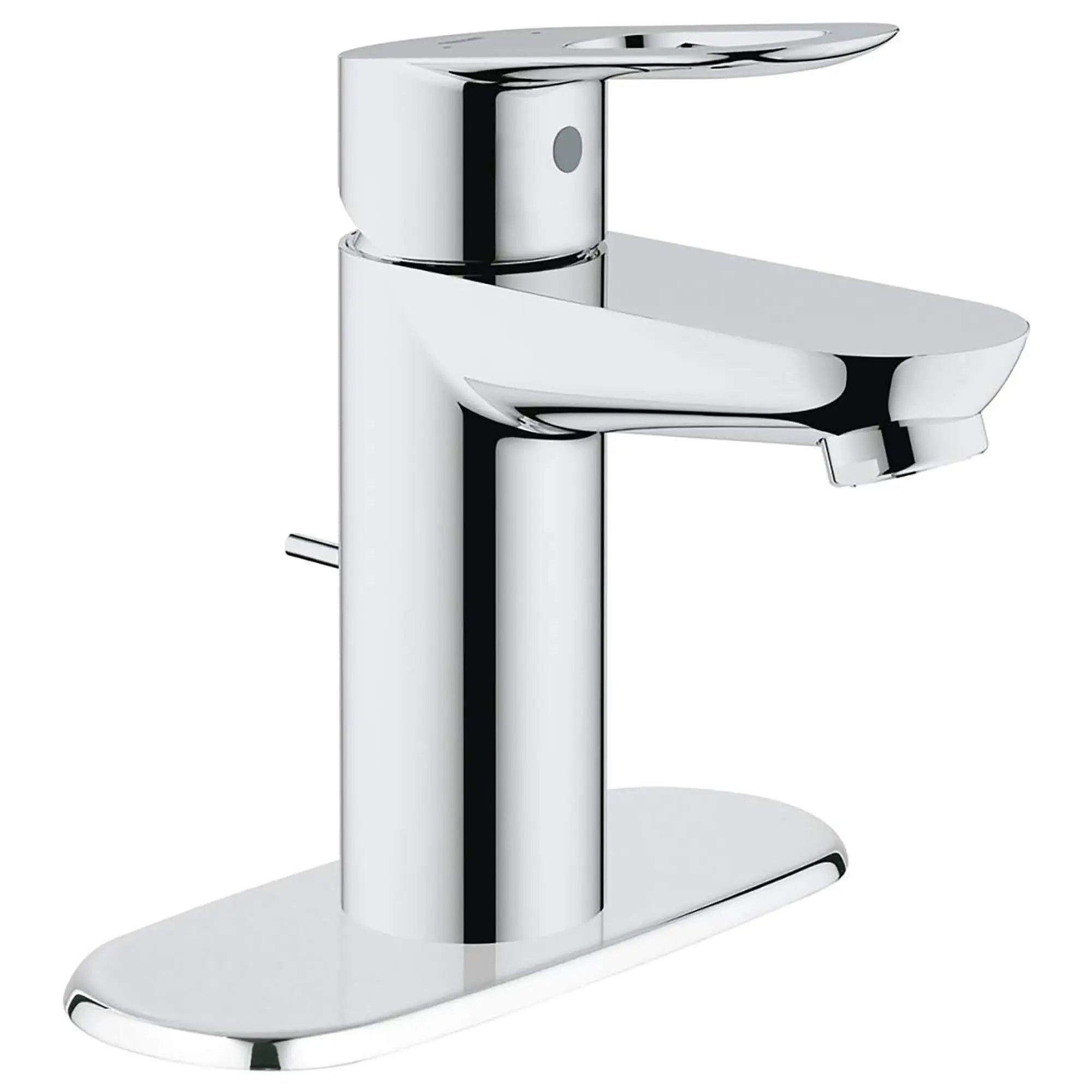 Mitigeur Lavabo Us // CHROME STARLIGHT GROHE // 13176_20333000-BauLoop-Single-Handle_Bathroom_Faucet_0_CDNwebp.webp