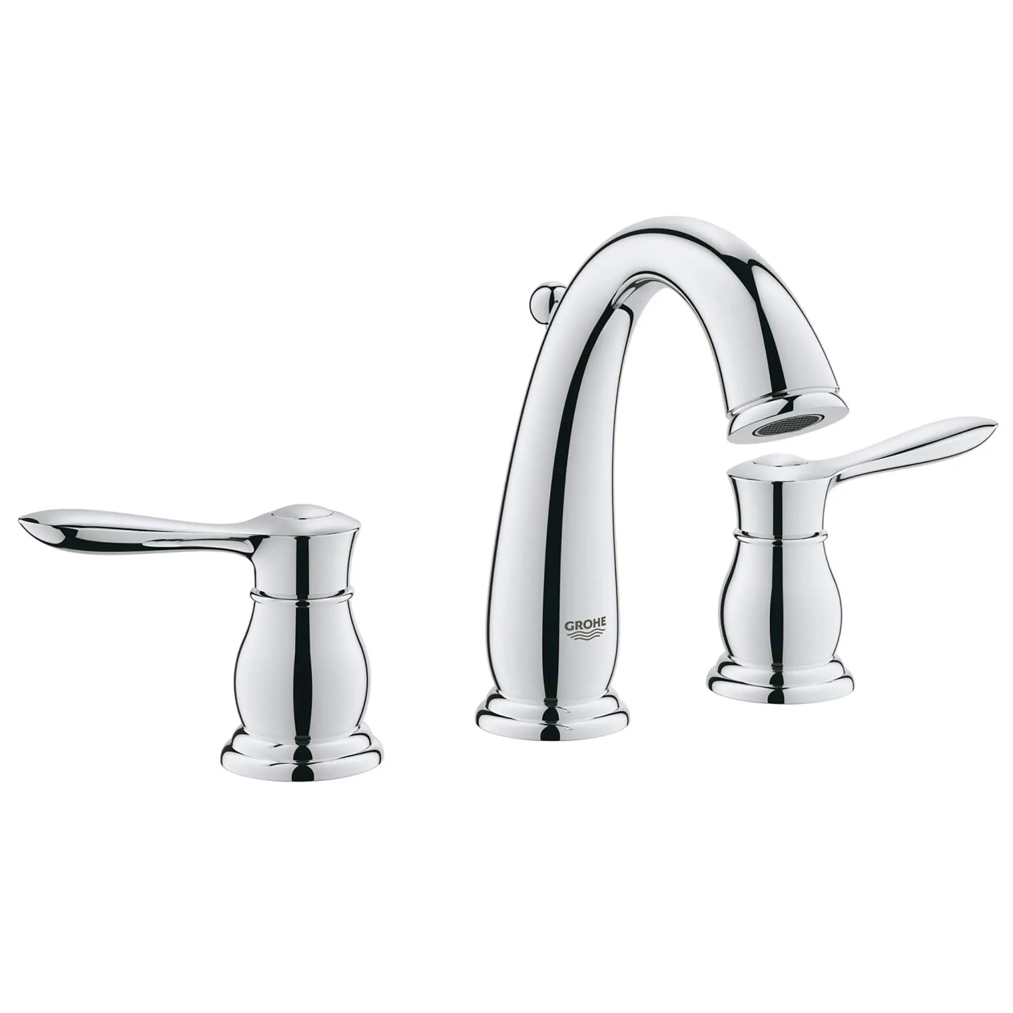 Set d'élargissement // CHROME STARLIGHT GROHE // 13187_20390000-Parkfield-8_Widespread_Two-Handle_Bathroom_Faucet_0_CDNwebp.webp