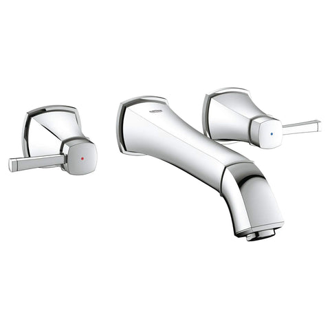 Robinetterie 3-trous pour lavabo Taille M - Chrome StarLight GROHE