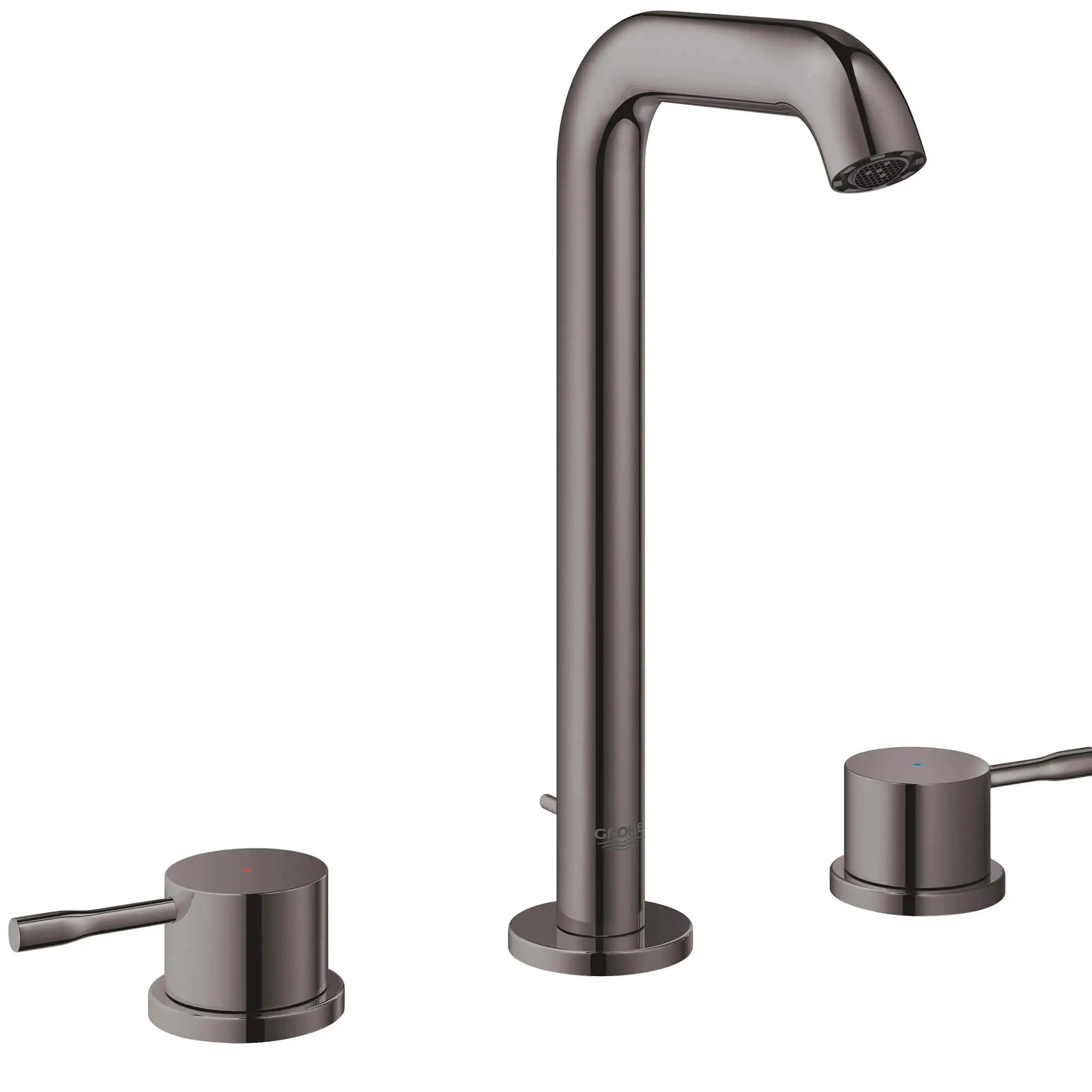 Essence Robinet à grand écartement pour lavabo, taille L // GRAPHITE DUR // 13242_20431a0a-essence-8-inch-widespread-two-handle-bathroom-faucet-l-size-hard-graphite_0_CDNwebp.webp