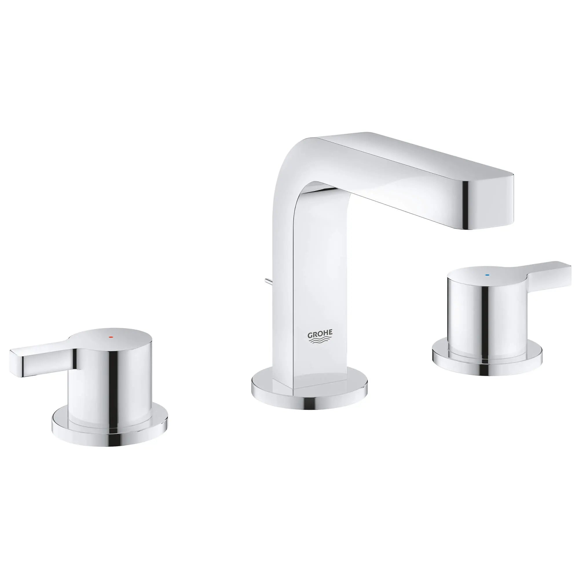 Lineare Mélangeur Lavabo 3-Tr. Taille M // CHROME STARLIGHT GROHE // 13255_20574000-starlight-chrome_0_CDNwebp.webp