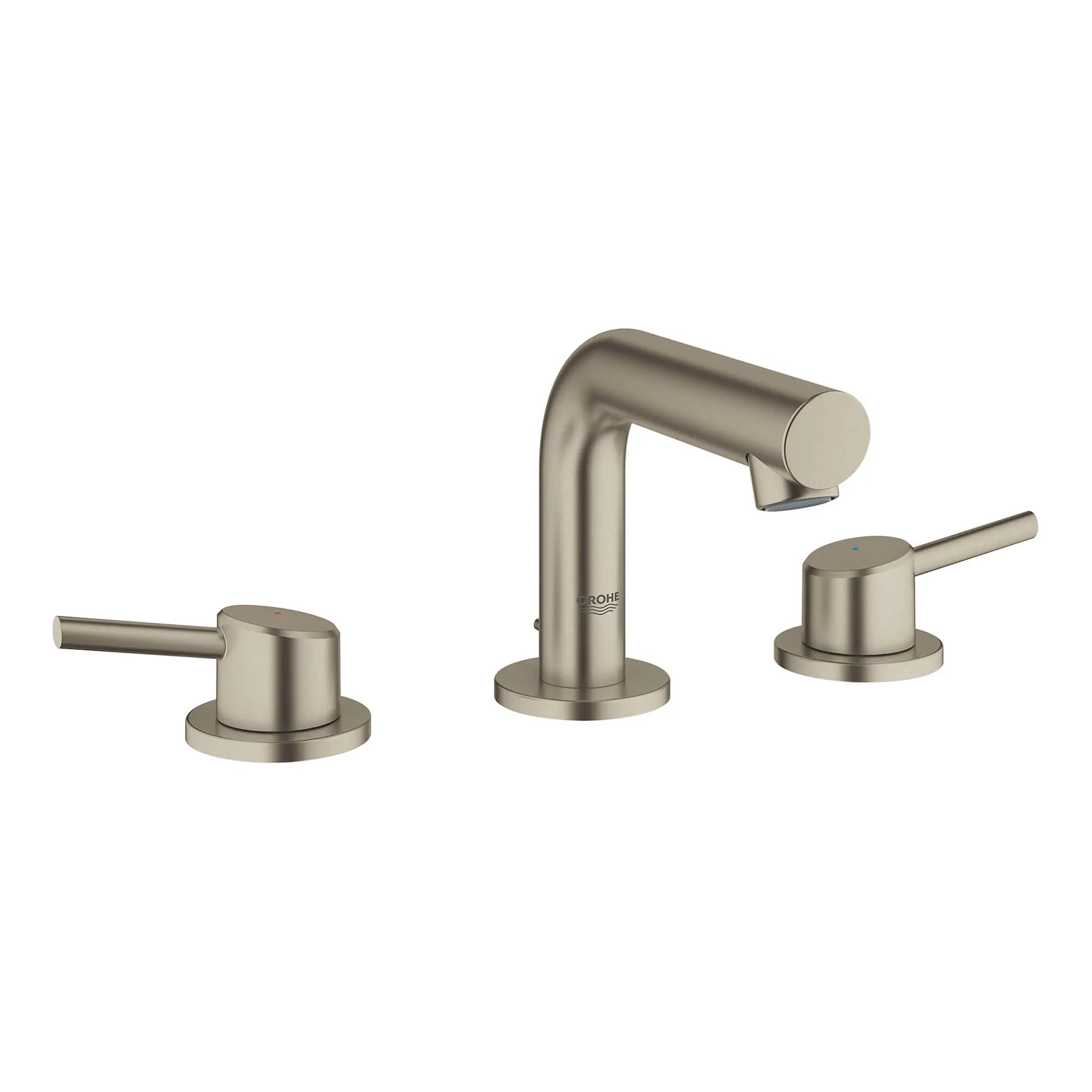 Robinet de salle de bain, 8 po, à deux poignées, taille P, 4,5 L/min (1,2 gpm) // NICKEL BROSSÉ INFINITYFINISH // 13272_20572en1-concetto-8-inch-widespread-two-handle-bathroom-faucet-brushed-nickel-infinityfinish_0_CDNwebp.webp