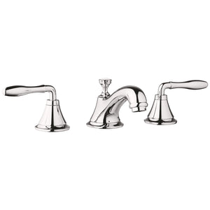 [20800BE0] Lavatory Wideset, 1.2 gpm - GROHE StarLight Chrome