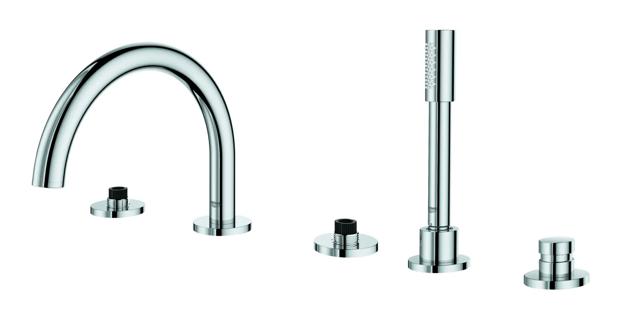 Robinet de bain avec douchette // CHROME STARLIGHT GROHE // 132797_ZZH_25049003_002_01_0_CDNwebp.webp