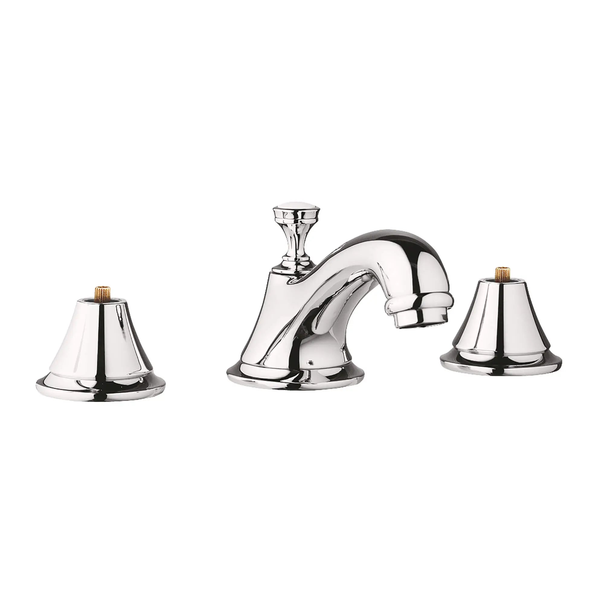 Robinetterie 3-trous pour lavabo // NICKEL POLI  INFINITYFINISH // 13289_20800be0-seabury-8-inch-widespread-two-handle-bathroom-faucet-polished-nickel-3_0_CDNwebp.webp