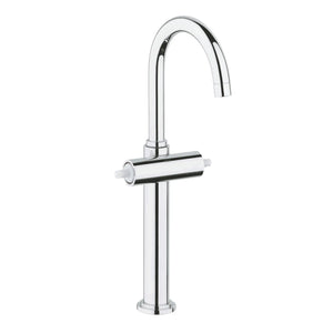 [21046000] 2-Handle Single-Hole High Arc Vessel Bathroom Faucet - 1.5 GPM - GROHE StarLight Chrome
