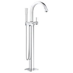 [23318000] Single-Handle Freestanding Tub Faucet with 2.0 GPM Hand Shower - GROHE StarLight Chrome
