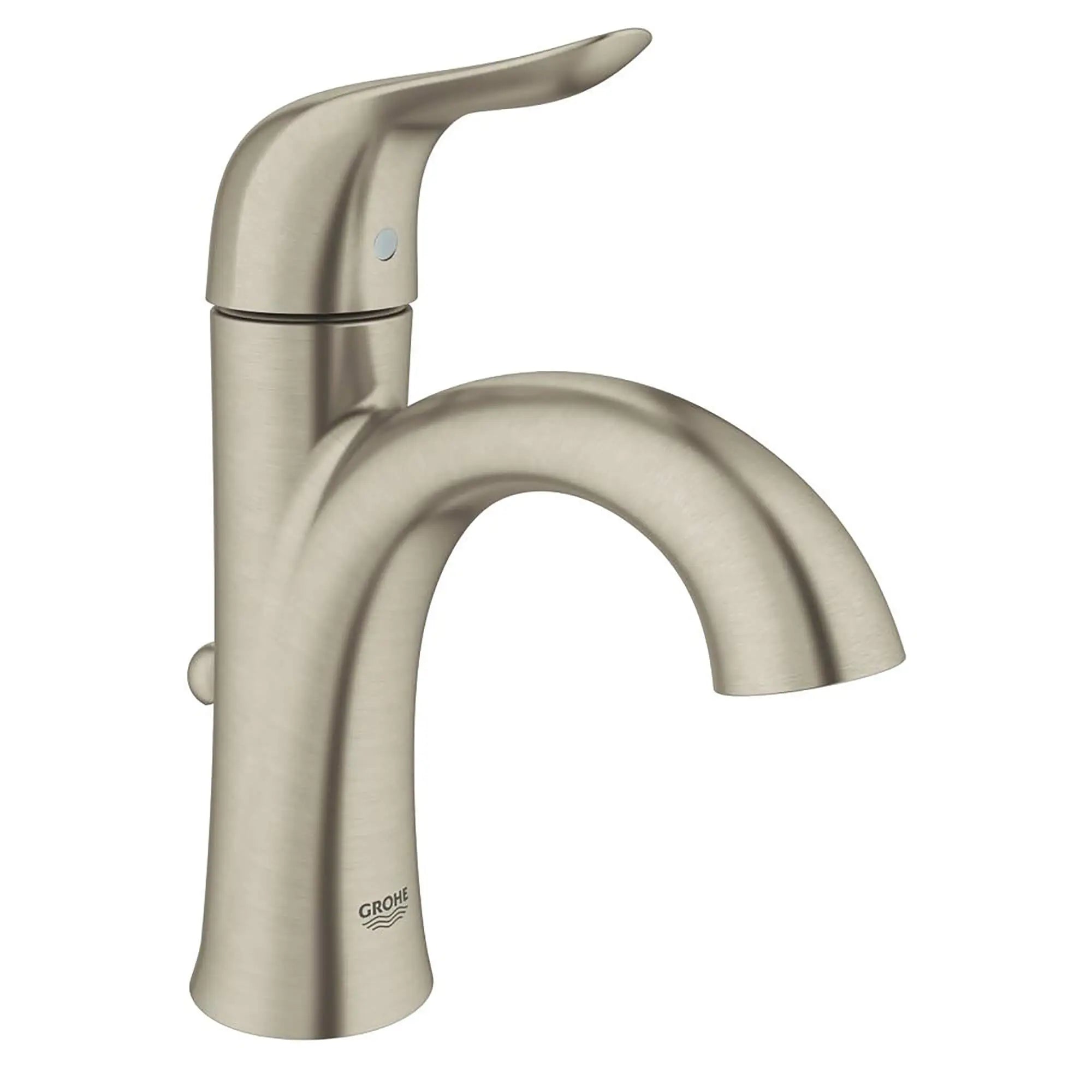 Mitigeur 1/2" pour lavabo // NICKEL BROSSÉ INFINITYFINISH // 13475_23401EN0-Agira-Single-Handle_Bathroom_Faucet_0_CDNwebp.webp
