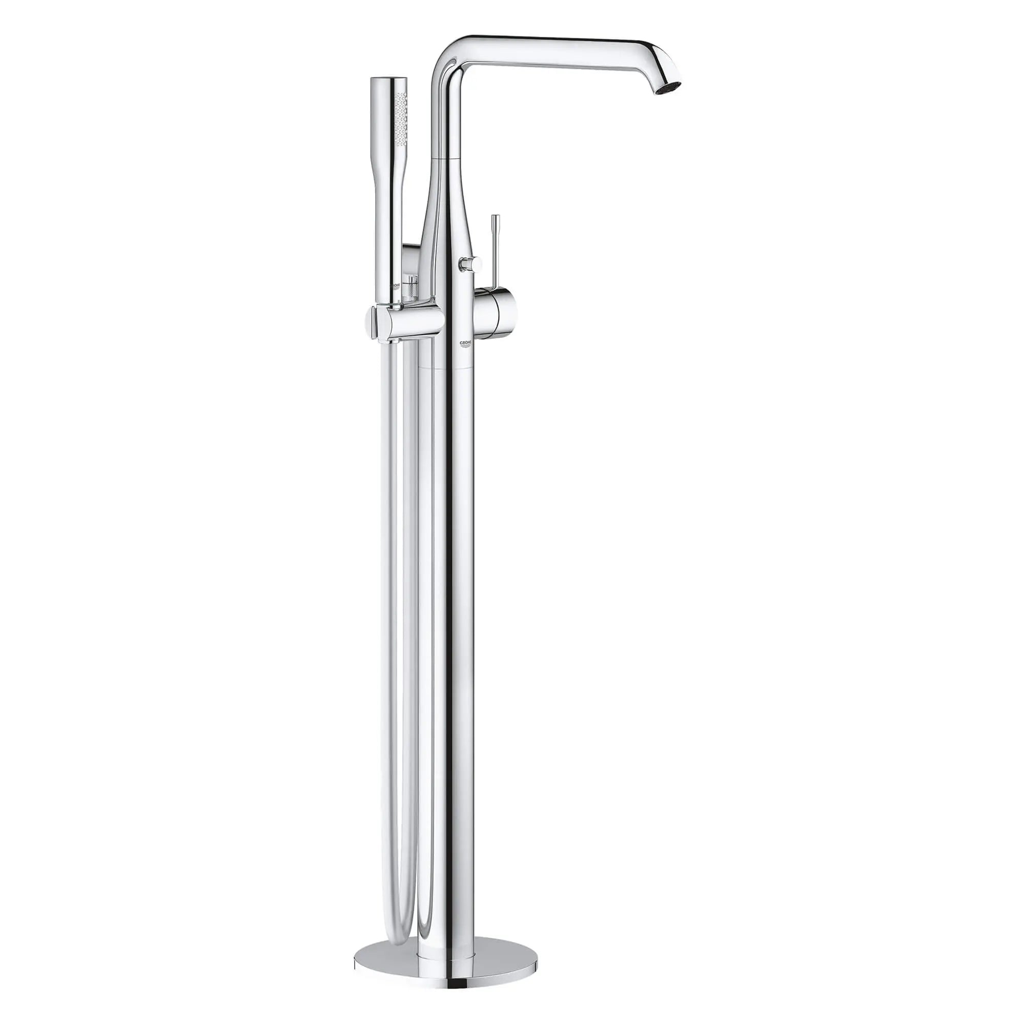 Essence Robinet de baignoire à montage au sol // GROHE STARLIGHT CHROME // 13495_23491001-essence-floor-standing-tub-filler-starlight-chrome_0_CDNwebp.webp