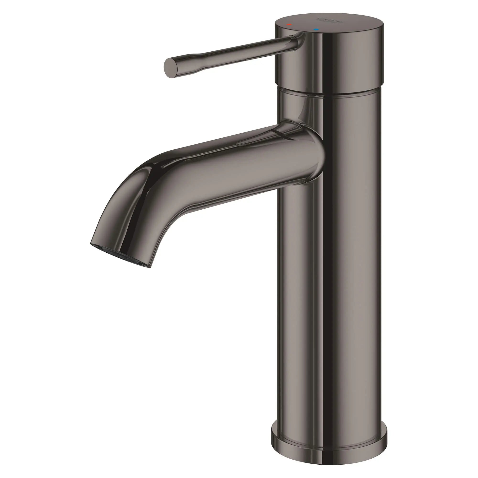 Robinet monotrou pour salle de bain, à poignée simple, taille P, 4,5 L/min (1,2 gpm) // GRAPHITE DUR // 13516_23592a0a-essence-single-handle-bathroom-faucet-s-size-hard-graphite-2_0_CDNwebp.webp