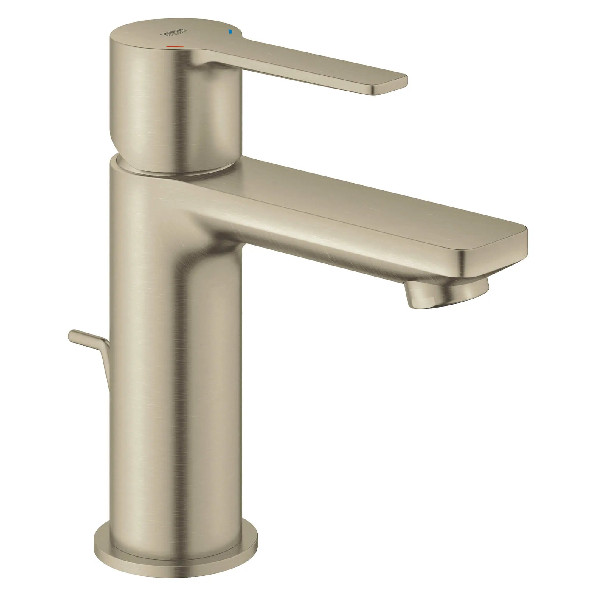Robinet monotrou pour salle de bain, à poignée simple, taille TP, 4,5 L/min (1,2 gpm) // NICKEL BROSSÉ INFINITYFINISH // 13544_23824ena-lineare-single-handle-bathroom-faucet-xs-size-brushed-nickel-infinityfinish_0_CDNwebp.webp