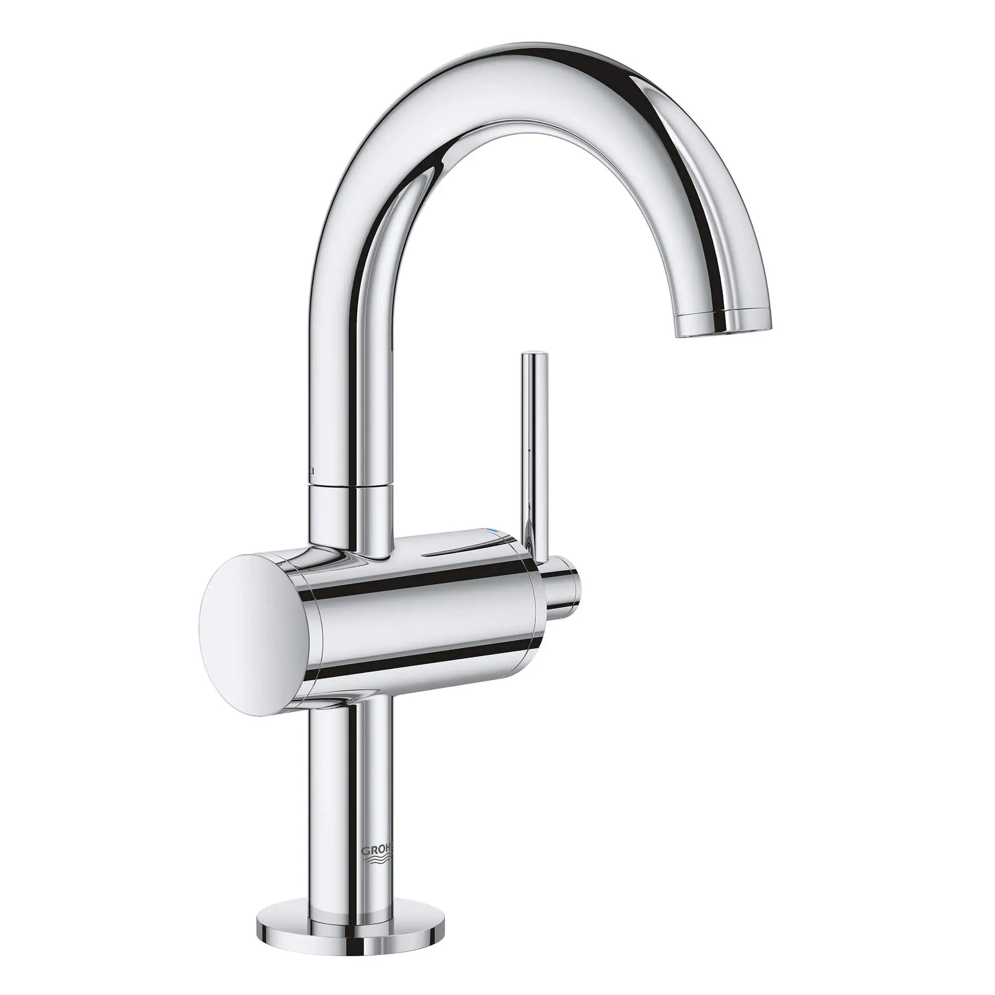 Robinet monotrou, taille M // CHROME STARLIGHT GROHE // 13551_23831003-atrio-single-handle-bathroom-faucet-m-size-starlight-chrome_0_CDNwebp.webp