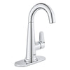 [23837000] Veletto Single-Handle 4" Centerset Bathroom Faucet, 1.2 GPM (4.5 L/min) - GROHE StarLight Chrome