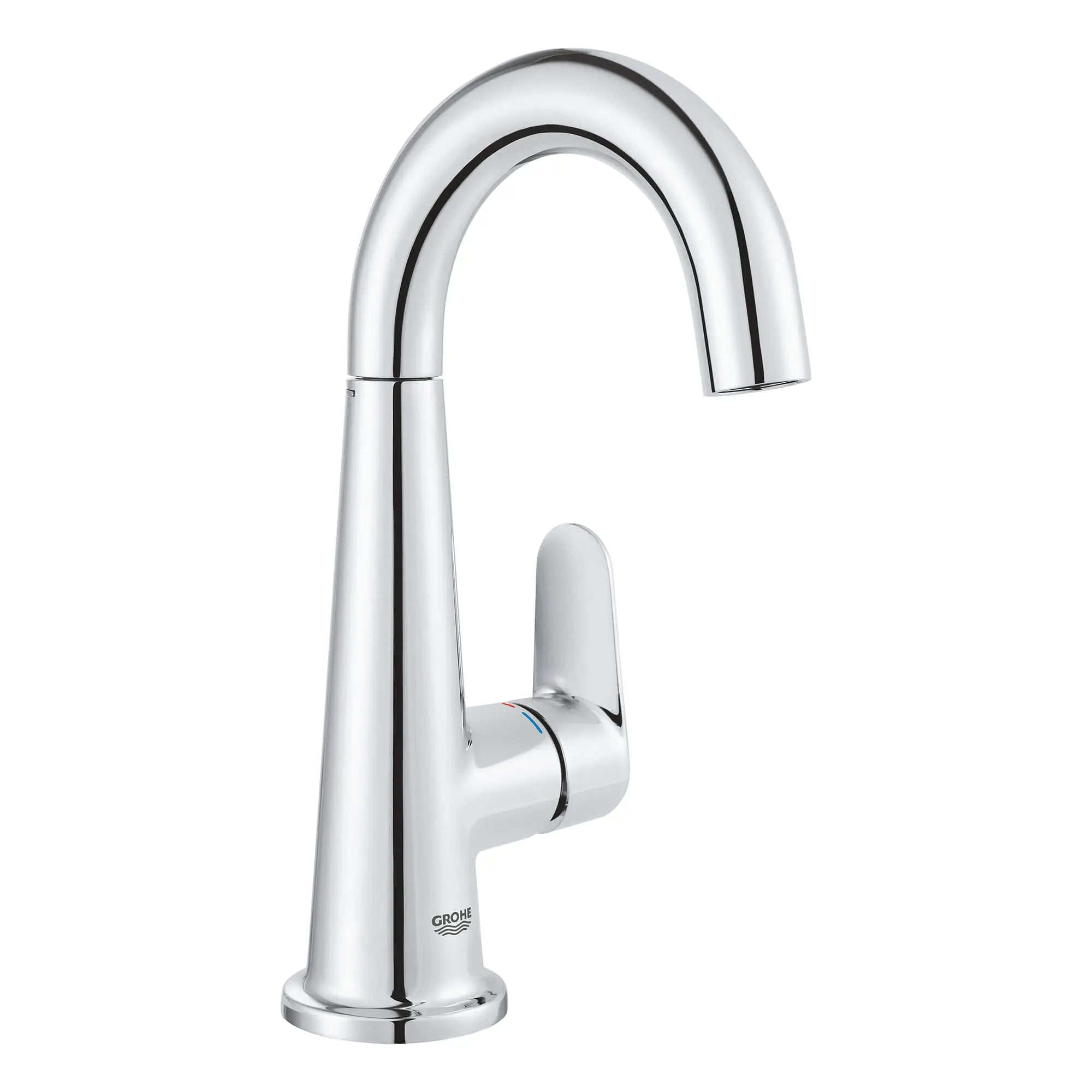 Robinet combiné de 4 po Veletto // CHROME STARLIGHT GROHE // 13556_23837000-veletto-single-handle-4-inch-centerset-bathroom-faucet-starlight-chrome_0_CDNwebp.webp