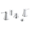 [24034000] 2Hdl Bidet 3-Hole Us - GROHE StarLight Chrome