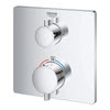 [24111000] Dual Function 2-Handle Thermostatic Valve Trim - GROHE StarLight Chrome