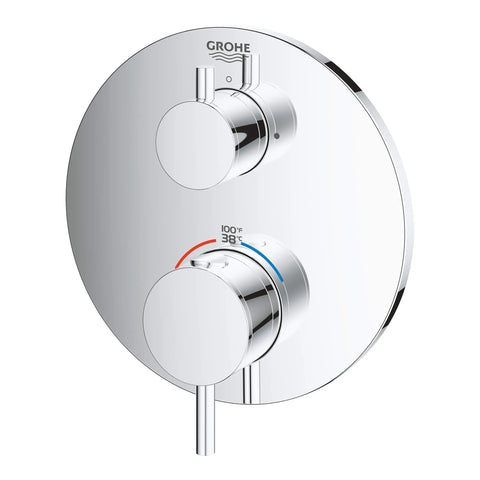 Garniture de valve thermostatique à fonction double avec module de contrôle - Chrome StarLight GROHE