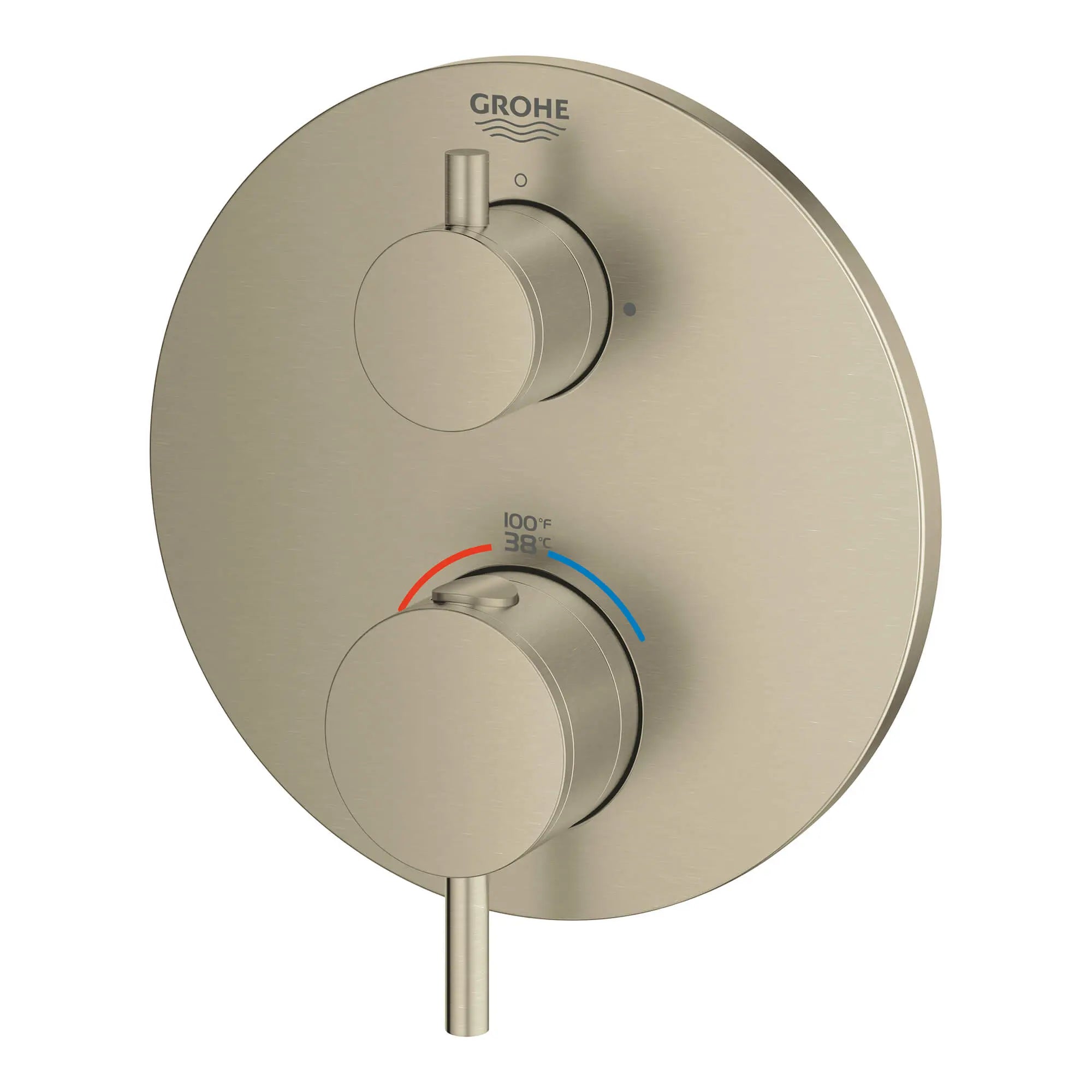 Garniture de valve thermostatique à fonction double avec module de contrôle // NICKEL BROSSÉ INFINITYFINISH // 13634_24151en3-atrio-dual-function-2-handle-thermostatic-trim-brushed-nickel-infinityfinish-2_0_CDNwebp.webp