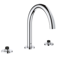 [25048003] 3-Hole 2-Handle Deck Mount Roman Tub Faucet - GROHE StarLight Chrome
