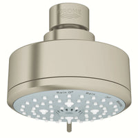 [26043EN0] 100 Shower Head, 4" - 4 Sprays, 2.0 gpm - GROHE StarLight Chrome