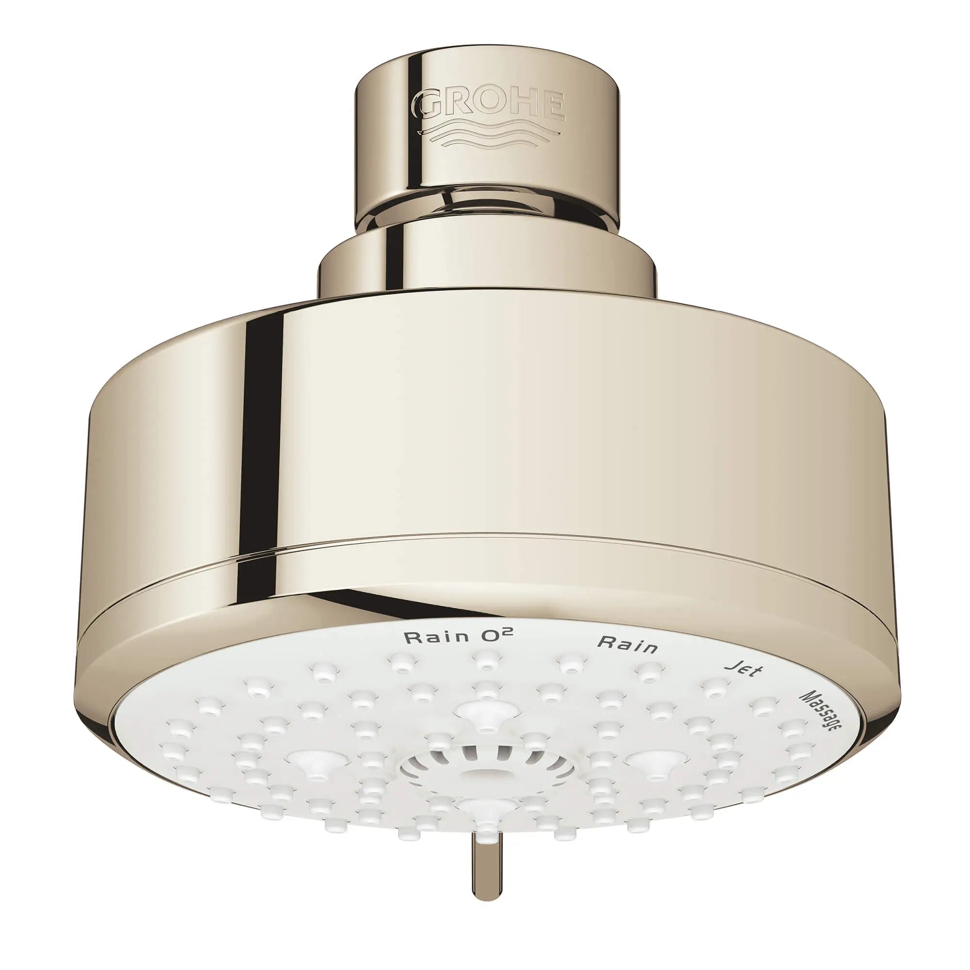 Pomme de douche 100, 4 po - 4 jets, 6,6 L/min (1,75 gpm) // NICKEL POLI  INFINITYFINISH // 13810_26043be1-new-tempesta-cosmopolitan-100-shower-head-4-sprays-polished-nickel_0_CDNwebp.webp