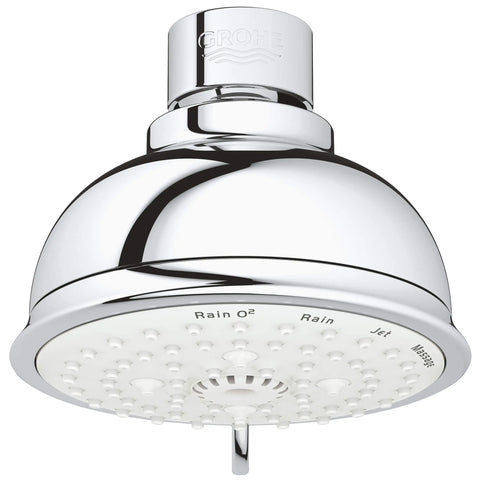 Tempesta Rustic 100 Pomme de douche - 4 jets d’aspersion - Chrome StarLight GROHE